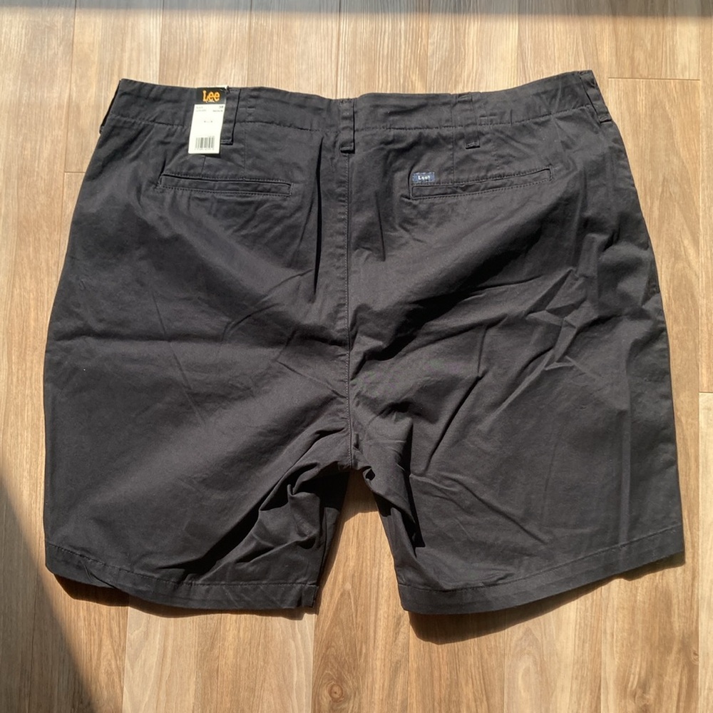 Lee black midrise Bermuda short regular fit legendary Style size 24W - Picture 15 of 17